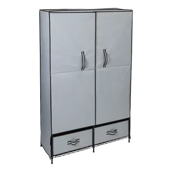 Honey Can Do 43-дюймовый шкаф для хранения одежды с выдвижными ящиками, шкафы для одежды, мебель для дома