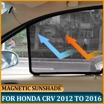 Магнитный Солнцезащитный козырек на окно Для Honda CRV 2016 2015 Защита от солнца для детей Солнцезащитные козырьки на боковое окно автомобиля для Honda CRV 2012 2013 2014