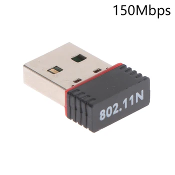 Мини USB Wifi Адаптер 802.11b/g/n RTL8188 Антенна 150 Мбит/с Беспроводной приемник Ключ Сетевая карта Внешний WiFi Для Настольного Ноутбука