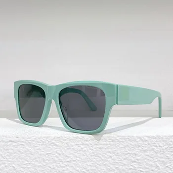 Новый бутик модных ацетатных дизайнерских брендовых очков для мужчин UV400 уличная эстетика ручной работы женские квадратные модные СОЛНЦЕЗАЩИТНЫЕ ОЧКИ