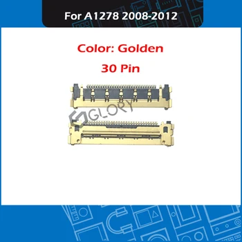 Новый ноутбук A1278 LCD LED LVDs Кабельный разъем 30 PIN Золотой для Macbook Pro 13 