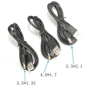 Порт USB На 2,5 3,5 4,0 5,5 мм Разъем 5 В постоянного тока для кабеля Питания Черный