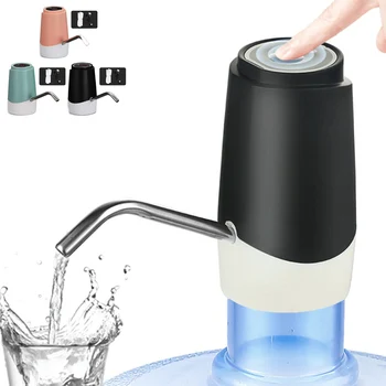 Портативный Дозатор для бутылок с водой, Мини-Электрический Насос для питьевой Воды, Небольшой Автоматический Дозатор воды для разнообразного питья в бутылках