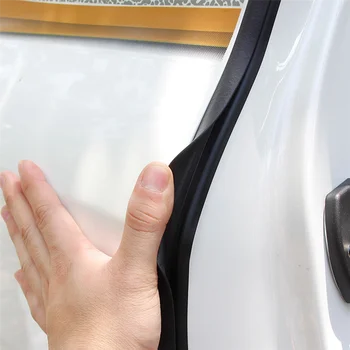 Резиновая уплотнительная прокладка для двери автомобиля, внешние аксессуары для Land Cruiser Prado 200 LC200 2008-2021